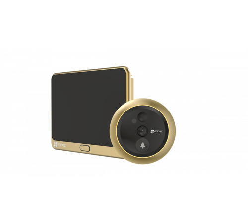 Ezviz DP2C Gold Wi-Fi дверной глазок с ответной станцией