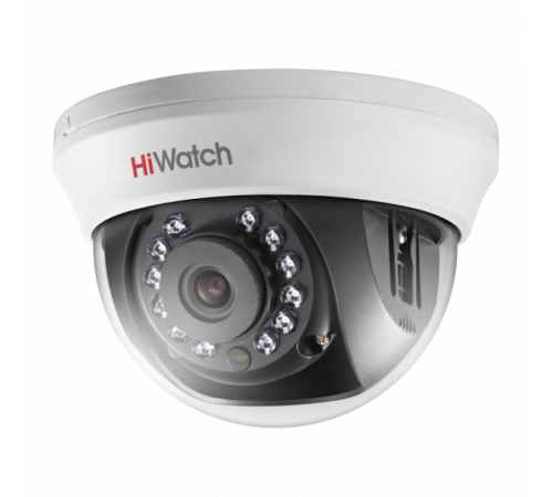 HiWatch DS-T201(B)(3.6mm) Внутренняя купольная HD-TVI камера