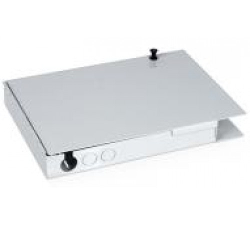 Мирарус MR-CB02-01-08 Бокс оптический настенный на 8 SC (LC duplex) со сплайс пластиной и КДЗС (без пигтейлов и проходных адаптеров)