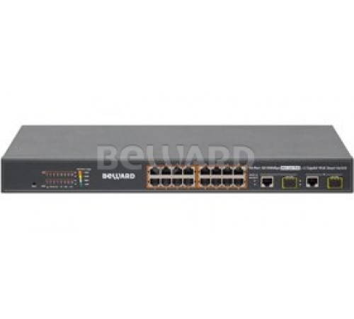 Коммутатор Ethernet с поддержкой PoE Beward STW-1622HP