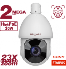 Купольная IP камера PTZ Beward SV2017-R23