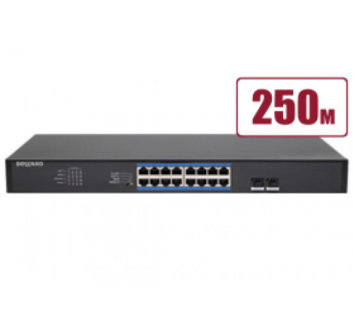Коммутатор Ethernet с поддержкой PoE Beward ST-01602HP