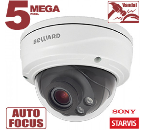 Beward SV3215DVZ купольная IP камера