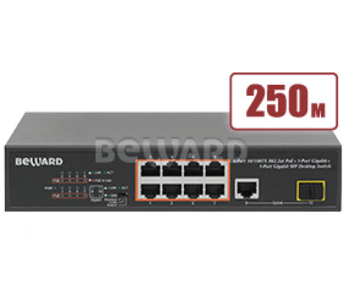 Коммутатор Ethernet с поддержкой PoE Beward ST-811HP