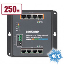 Коммутатор Ethernet с поддержкой PoE Beward STWP-08HP4