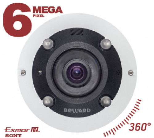 Панорамная IP камера Fisheye Beward BD3670FL2