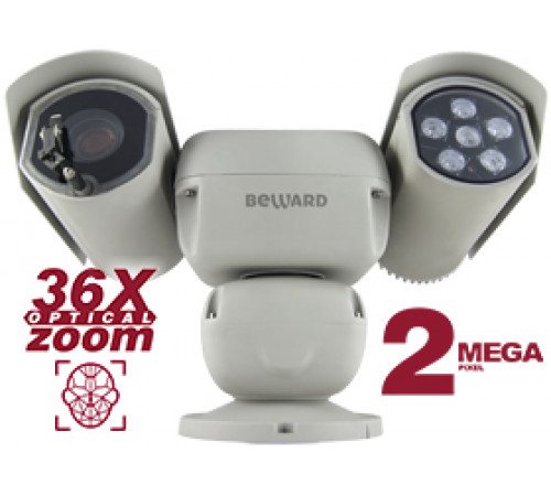 Купольная IP камера PTZ Beward B89R-2217Z36