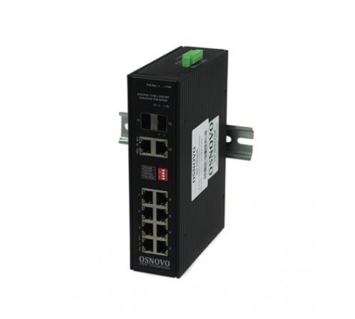 Коммутатор с PoE промышленный OSNOVO SW-80822/IR
