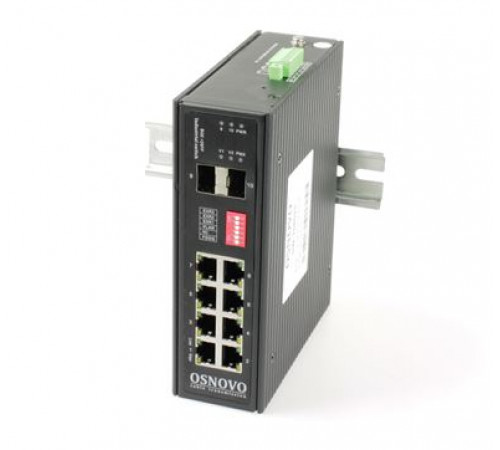 Коммутатор Ethernet промышленный OSNOVO SW-70802/I