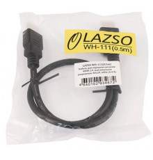 Кабель для передачи сигналов HDMI LAZSO WH-111(0,5m)