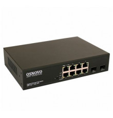 Коммутатор с PoE OSNOVO SW-80802(150W)