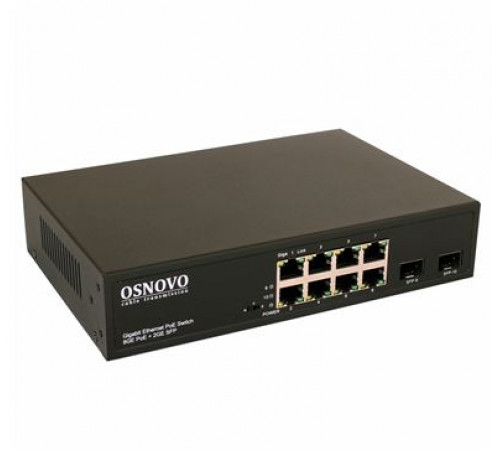 Коммутатор с PoE OSNOVO SW-80802(150W)
