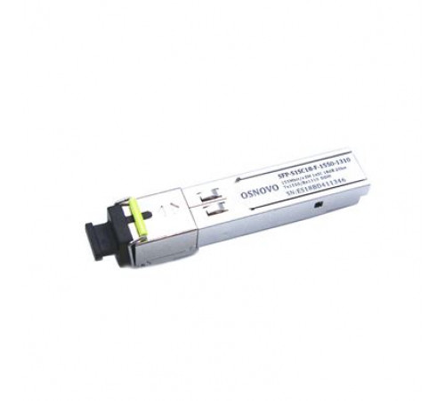 SFP модуль OSNOVO SFP-S1SC18-F-1550-1310