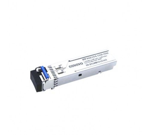 SFP модуль OSNOVO SFP-S1LC13-G-1310-1550