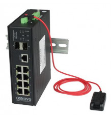 Коммутатор Ethernet промышленный OSNOVO SW-70802/ILS