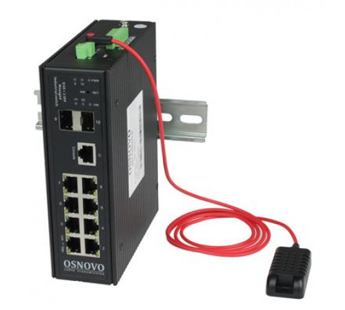 Коммутатор Ethernet промышленный OSNOVO SW-70802/ILS
