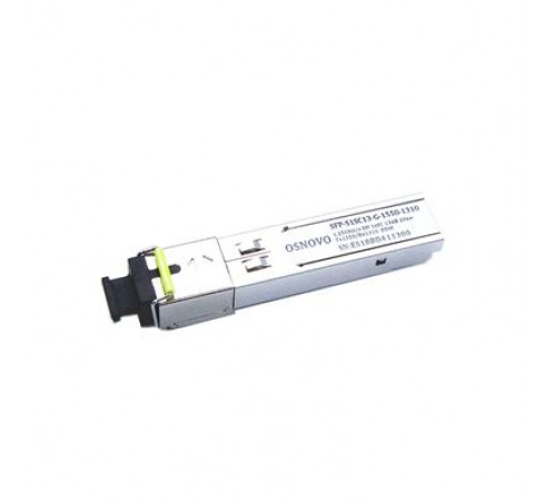 SFP модуль OSNOVO SFP-S1SC13-G-1550-1310