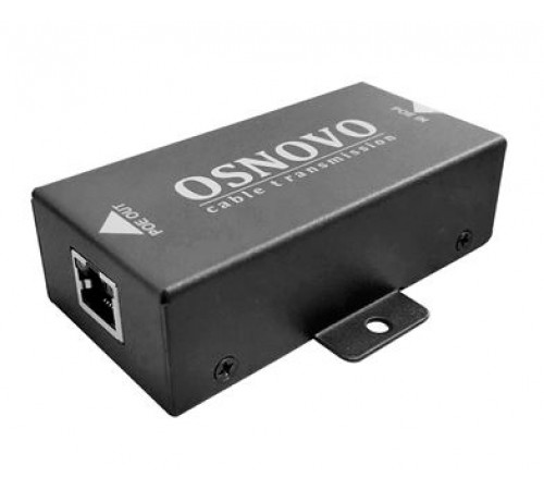 Удлинитель Ethernet + PoE OSNOVO E-PoE/1G