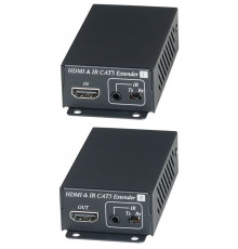 Удлинитель HDMI по витой паре SC&T HE02EI