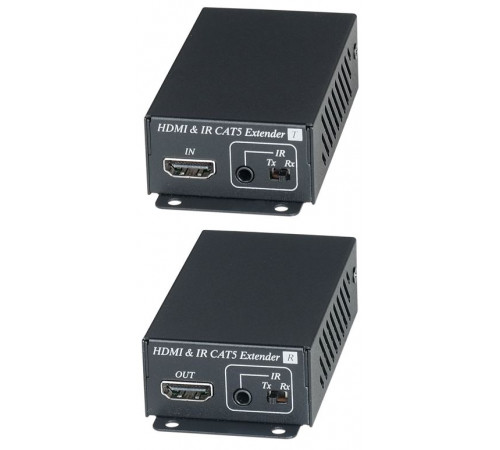 Удлинитель HDMI по витой паре SC&T HE02EI
