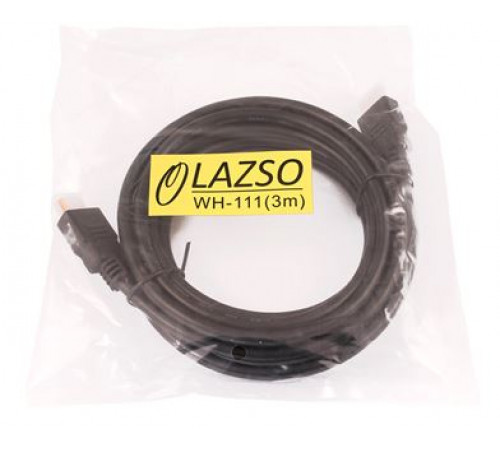 Кабель для передачи сигналов HDMI LAZSO WH-111(3m)