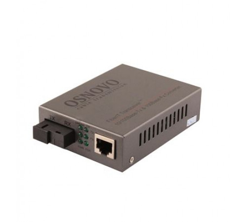 Оптический медиаконвертер OSNOVO OMC-100-11S5a