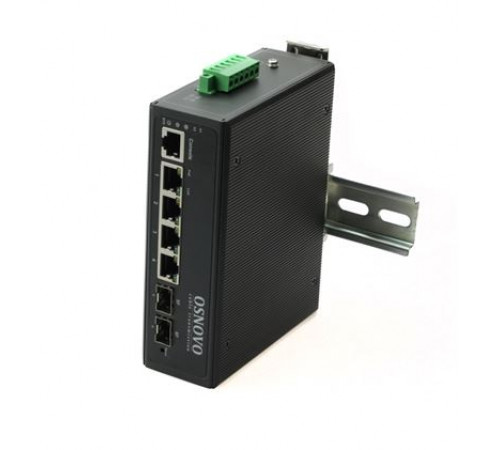Коммутатор с PoE промышленный OSNOVO SW-80402/IL