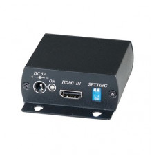 Удлинитель HDMI по витой паре SC&T HE01ST