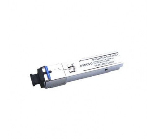 SFP модуль OSNOVO SFP-S1SC12-G-1310-1550-I