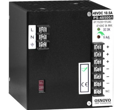 Промышленный блок питания OSNOVO PS-48500/I
