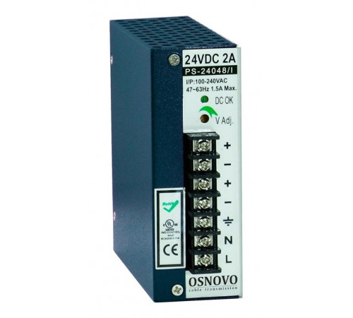 Промышленный блок питания OSNOVO PS-24048/I