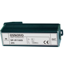 Уличное устройство грозозащиты для локальной вычислительной сети OSNOVO SP-IP/100D