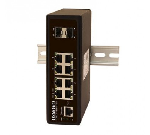 Коммутатор Ethernet промышленный OSNOVO SW-70802/IL