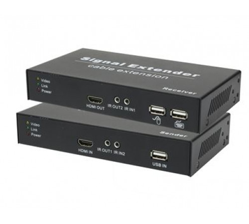 Удлинитель HDMI по витой паре OSNOVO TA-HiKM+RA-HiKM