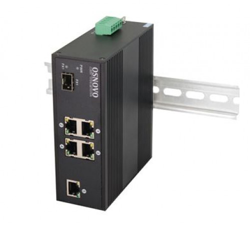 Коммутатор с PoE промышленный OSNOVO SW-40501/IC