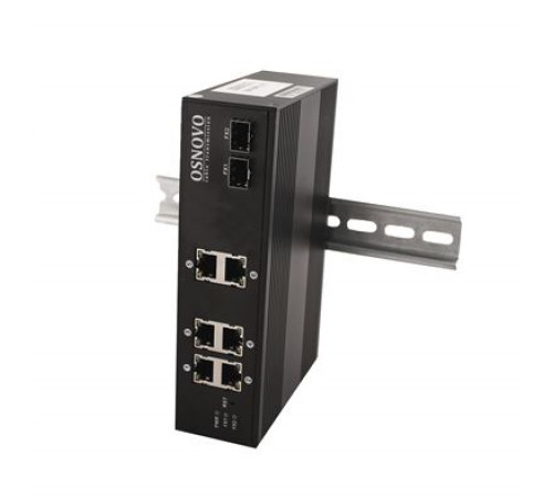 Коммутатор с PoE промышленный OSNOVO SW-8062/IC