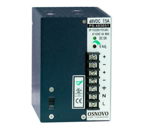 Промышленный блок питания OSNOVO PS-48360/I