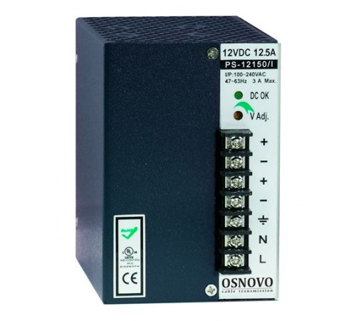Промышленный блок питания OSNOVO PS-12150/I