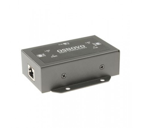 Удлинитель Ethernet + PoE OSNOVO E-POE/1G(90W)