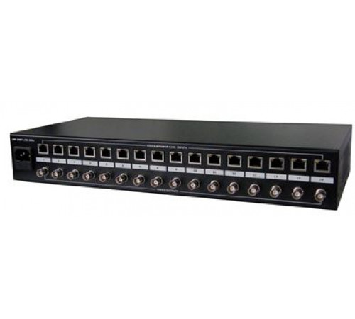 Пассивный 16-ти канальный приемник композитного видеосигнала OSNOVO RP-16CP/S