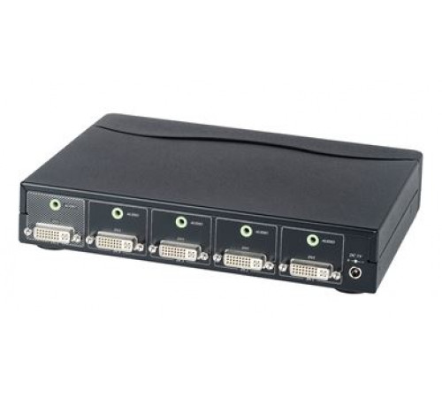 Коммутатор DVI- и стерео аудиосигналов SC&T DS04A