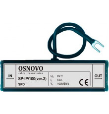 Уличное устройство грозозащиты для локальной вычислительной сети OSNOVO SP-IP/100(ver.2)