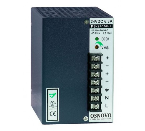 Промышленный блок питания OSNOVO PS-24150/I