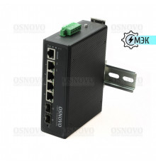 OSNOVO SW-80402-IL(port 90W,360W) промышленный управляемый PoE коммутатор c 4 портами 90W и общей мощностью 360W