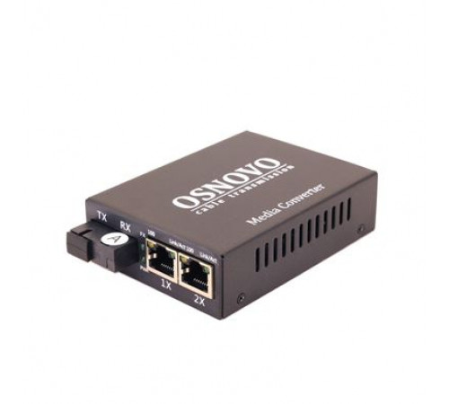 Оптический медиаконвертер OSNOVO OMC-100-21S5a