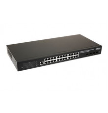 Коммутатор Ethernet OSNOVO SW-24G4X-2L