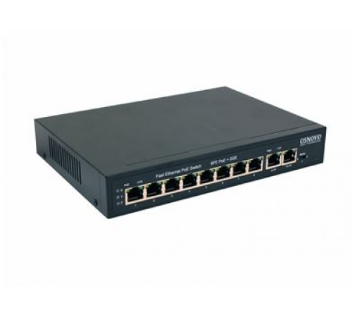 Коммутатор с PoE OSNOVO SW-20820(120W)