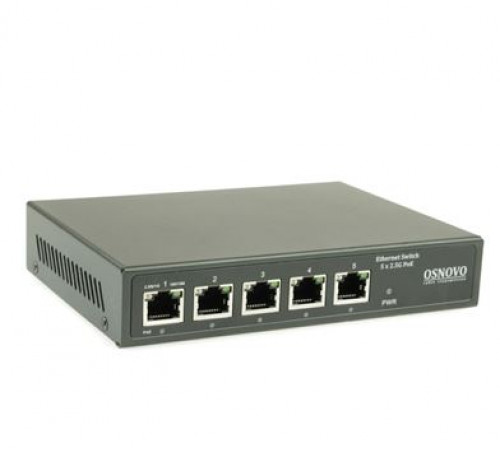 Коммутатор с PoE OSNOVO SW-5D-1(60W)