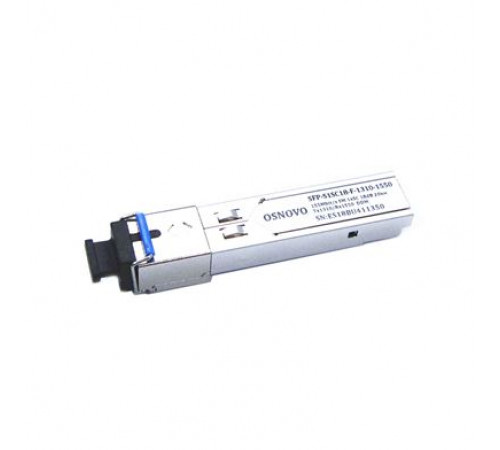 SFP модуль OSNOVO SFP-S1SC18-F-1310-1550