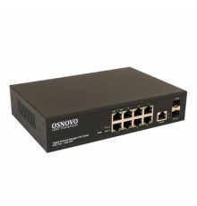 Коммутатор с PoE OSNOVO SW-80802/L(150W)